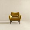 Brayden Lounge Chair (Gold - Velvet)
