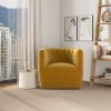Delaney Swivel Chair (Gold Velvet)