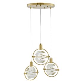 Hollywood Cube 3 Light Pendant