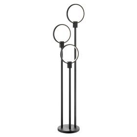 Hong Kong LED Floor Lamp // Matte Black