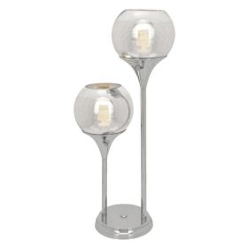 Istanbul Chrome Shades Table Lamp