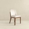 Kaitlyn  Beige Linen Dining Chair Set Of 2