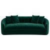Kante  Green Velvet Sofa