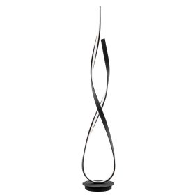 Matte Black Vienna LED 55" Tall Floor Lamp