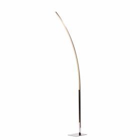 Modern Arc LED Chrome 65" Floor Lamp