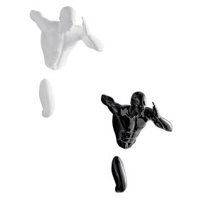 Set of Two Wall Runners Sculptures