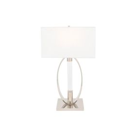 Sparkling Crystal & Chrome Table Lamp