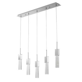 Sparkling Night Adjustable Crystal Chandelier