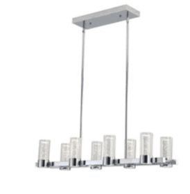 Sparkling Night LED Rectangular Chandelier