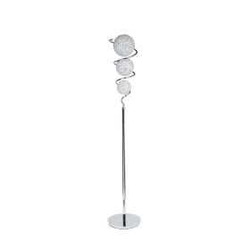 Vertical Crystal Sphere Floor Lamp