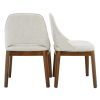 Weston Dining Chair Set of 2 - Beige Linen
