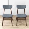 Eula  Dark Grey Dining Chair (Set Of 2)
