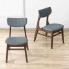 Eula  Dark Grey Dining Chair (Set Of 2)