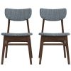 Eula  Dark Grey Dining Chair (Set Of 2)