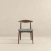Destiny  Grey Fabric Dining Chairs (Set Of 2)