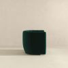 Delaney Mid-Century Modern Green Velvet  Swivel Chair
