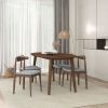 Destiny  Grey Fabric Dining Chairs (Set Of 2)