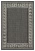 Sunshine GC_HAR2002 Anthracite 7 ft. 10 in. x 10 ft. 3 in. Indoor/Outdoor Area Rug