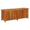 Solid Acacia Wood Patio Storage Box