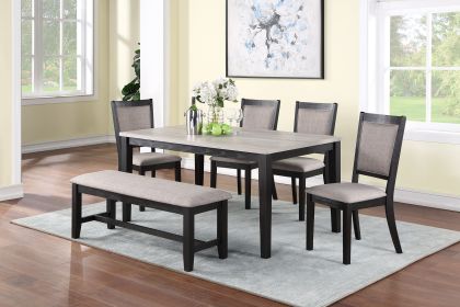 Contemporary 6 Piece Dining Set