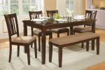 6pc Transitional Style Dining Furniture Set