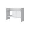 White Console Table with Two Doors