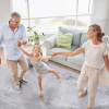 5x8 Area Rug, Washable Rug, Low-Pile, Non-Slip, Non-Shedding, Foldable, Kid & Pet Friendly - Area Rugs for living room, bedroom, kitchen, dining room