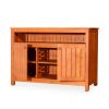 Eucalyptus Outdoor Sideboard Table