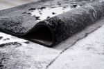 Jersey Area Rugs, Carpets For Livingroom, 7x10 Area Rugs ,2032 Black-Bone