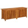 Solid Acacia Wood Patio Storage Box