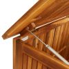 Solid Acacia Wood Patio Storage Box