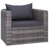 7 Piece Patio Sofa Set with Cushions & Pillows
