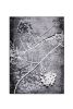 Jersey Area Rugs, Carpets For Livingroom, 7x10 Area Rugs ,2032 Black-Bone