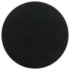 Black Stain Pedestal Accent Table
