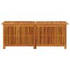Solid Acacia Wood Patio Storage Box