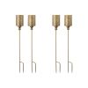 Garden Stake (Set of 4) 40"H Metal