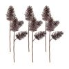 Pine Cone Spray 28"H (Set of 6) Plastic