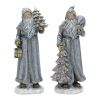 Santa (Set of 2) 12.5"H Resin