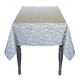Tablecloth 72"L x 54"W Polyester (Option: Polyesterwhite)
