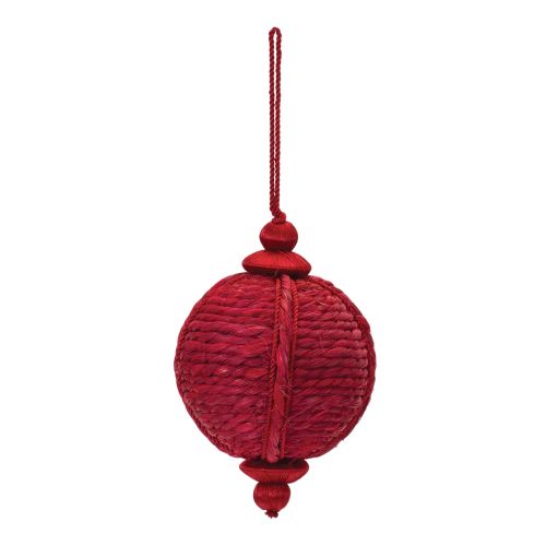 Onion Ornament (Set of 4) 4"D x 6"H Jute