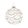 Ball Ornament (Set of 6) 4"D Glass