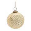 Ball Ornament (Set of 6) 3"D, 4"D Glass