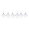 Ball Ornament (Set of 6) 3"D Glass