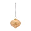 Ornament (Set of 6) 4"D Glass