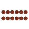 Ball Ornament (Set of 12) 3"D Glass