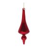 Ornament (Set of 12) 6"H Glass