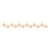 Ornament (Set of 12) 3"D Glass
