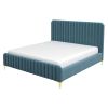 Bethany Velvet Upholstered Platform Bed