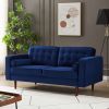 Casey Velvet Loveseat
