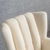 Gianna Mid-Century Modern Tufted French Boucle Armchair